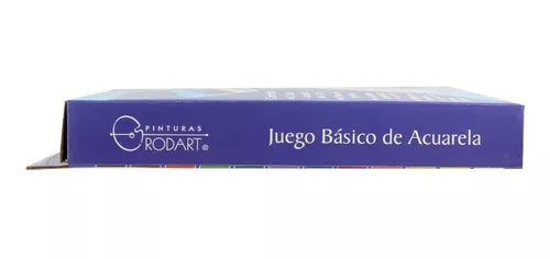 Juego Básico De Pintura Acuarela Rodart 12 Colores 12 Ml