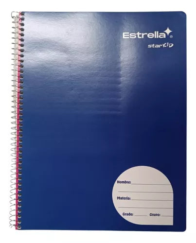 Cuaderno Profesional Estrella Star Kid Libreta Espiral 5 Pzs