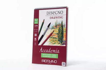 Block Fabriano Accademia Drawing 200 G 21 X 29.7 Cms 30 Hojas