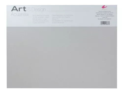 Block Para Acuarela Rodin 23 X 30.5 Cms 300 Gramos 30 Hojas