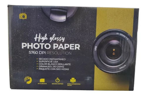 Papel Fotográfico Glossy Color Make 210 Gramos A5