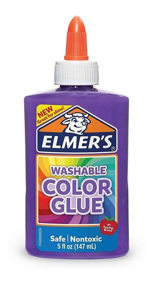 Pegamento Elmers color Glue color morado 147 ml 2086198 - MarchanteMX