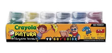 Pintura Témpera Lavable Crayola 6 Frascos De 25 Ml C/u - MarchanteMX