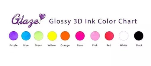 Kit De Plumas De Gel Sakura Gelly Roll Glaze Efecto 3d 12 Pz