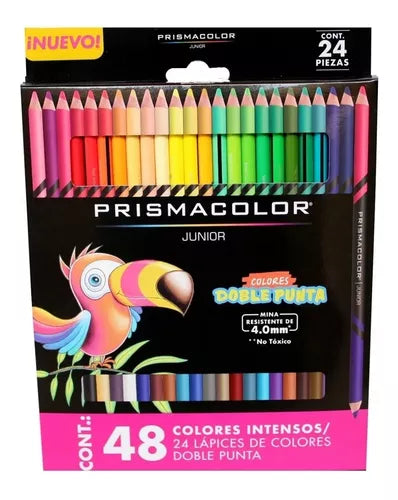 Lápices De Colores Prismacolor Con 24 Doble Punta 48 Colores - MarchanteMX