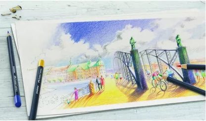 Lápices De Colores Faber Castell Profesional Goldfaber 24 Pz - MarchanteMX