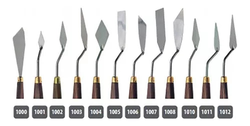 Espátula Italiana Rodin De Acero Inoxidable Varios Modelos