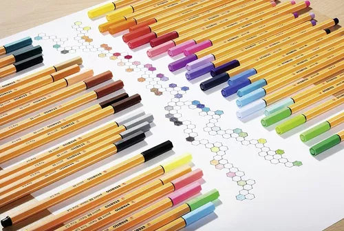 Rotulador Stabilo Point 88 Punta 0.4 Mm Estuche 15 Colores