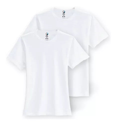 Playera Sublimación Blanca Tacto Algodón Color Make