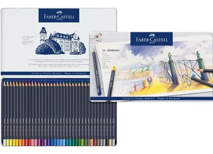 Lápices De Colores Faber Castell Profesional Goldfaber 36 Pz - MarchanteMX