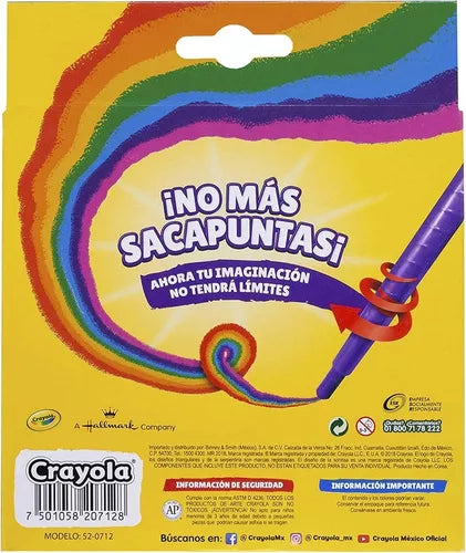 Crayones Twistables Mini Crayola Estuche Con 12 Piezas - MarchanteMX