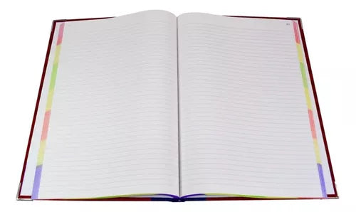 Libro Florete Forma Francesa Estrella Raya 96 Hojas