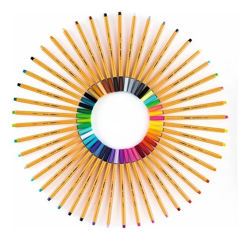 Rotulador Stabilo Point 88 Punta 0.4 Mm Estuche 25 Colores