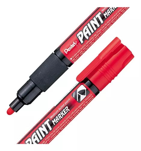 Marcador Industrial Pentel Paint Marker Punta Mediana 1 Pieza