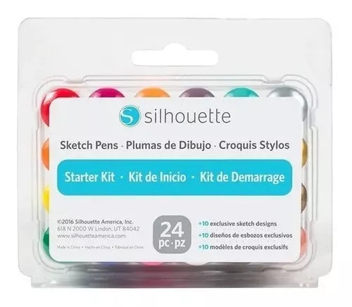 Kit Plumas Ultimate Sketch Pen 24 Colores Silhouette