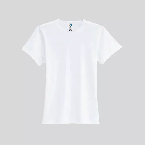 Playera Sublimación Blanca Tacto Algodón Color Make