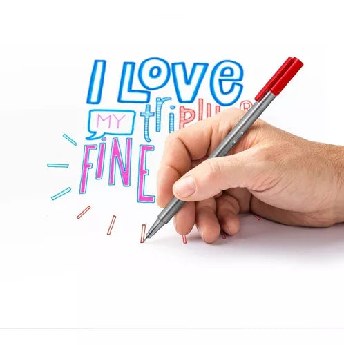 Plumón Marcador Triplus Fineliner 334 Staedtler 20 Piezas