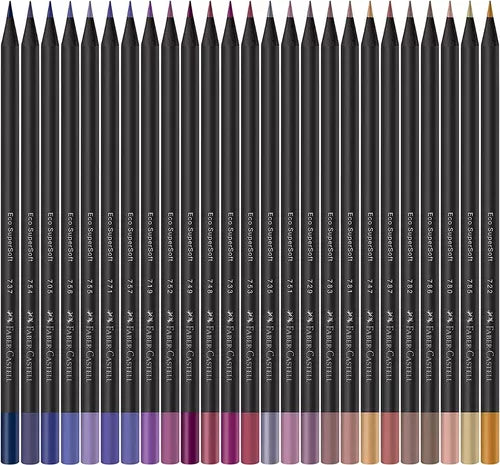 Lápices de Colores Faber Castell Super Soft Black Edition 100 Pz - MarchanteMX