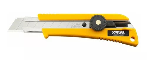 Cortador Cutter Olfa L-2 Con Mango Antideslizante 18 Mm
