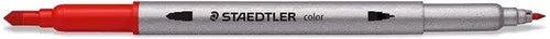 Plumón Marcador Staedtler Duo Color Doble Punta 36 Colores