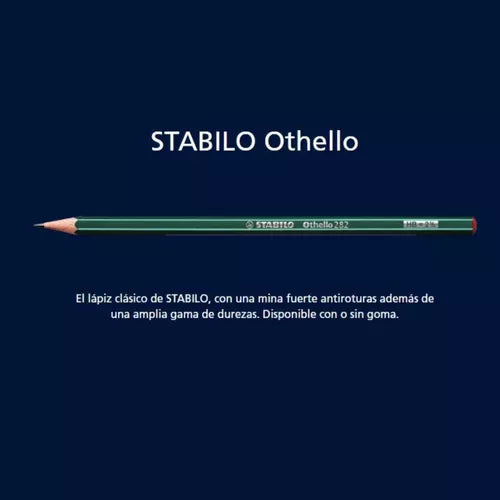 Lápiz Profesional Para Dibujo Stabilo Othello 12 Piezas