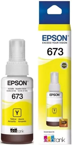 Kit 6 Tintas Epson T673 Ecotank L800 L805 L810 L850 L1800