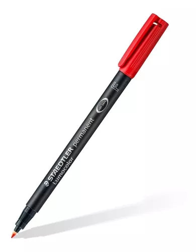 Marcadores Plumones Permanente Staedtler Lumocolor Fine 4 Pz