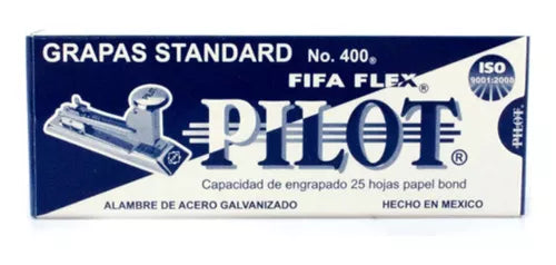 Grapas Standard Fifa Flex 26/6 No. 400 Pilot 5040 Grapas