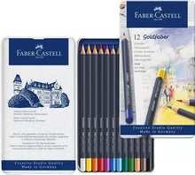 Lápices De Colores Faber Castell Profesional Goldfaber 12 Pz - MarchanteMX