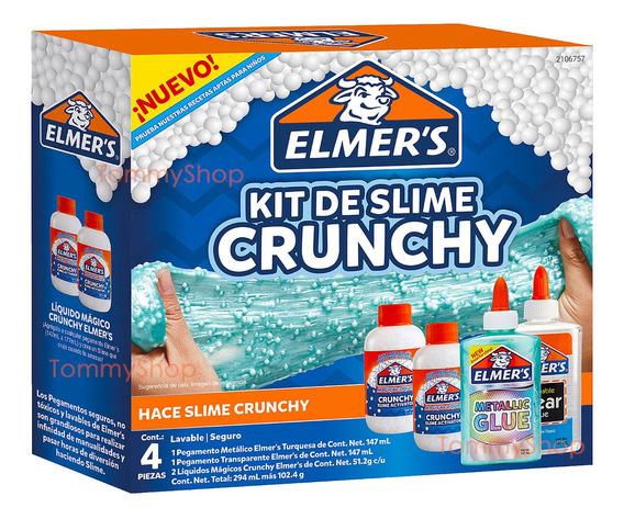 Kit de Slime Elmers Crunchy 4 piezas 2106757 - MarchanteMX
