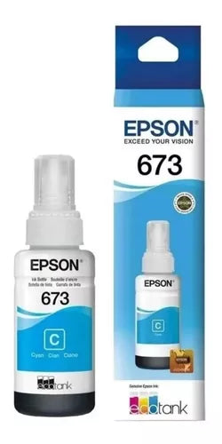 Tinta Epson T673 Ecotank 70 Ml L800 L805 L810 L850 L1800