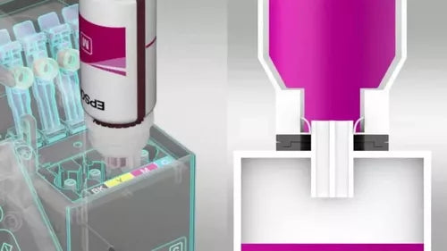 Tinta Epson Original T544 L1110 L3110 L3150 Ecofit Cmyk