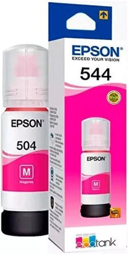Kit 4 Tintas Epson T504 Ecotank Tinta Continua L4150 L4160