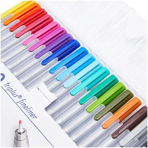 Plumón Marcador Triplus Fineliner 334 Staedtler 20 Piezas