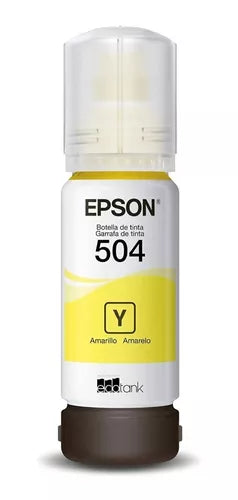 Kit 3 Tintas Epson T504 Ecotank Tinta Continua L4150 L4160