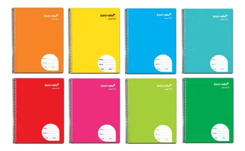 Cuaderno Profesional Estrella Star Kid Libreta Espiral 5 Pzs
