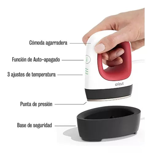 Plancha De Calor Cricut Easypress Mini Raspberry Frambuesa