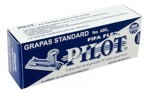 Grapas Standard Fifa Flex 26/6 No. 400 Pilot 5040 Grapas