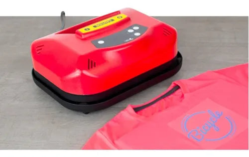 Plancha Prensa Plana Color Make Sublimacion A4 Portable Pro