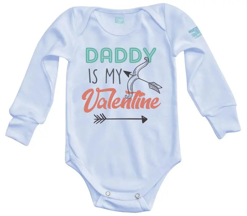 Body Bebé Daddy Is My Valentine - MarchanteMX