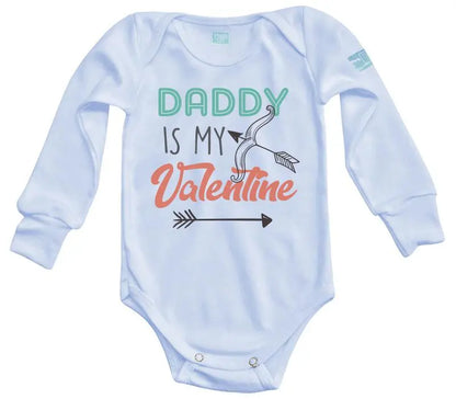 Body Bebé Daddy Is My Valentine - MarchanteMX