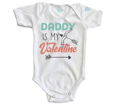 Body Bebé Daddy Is My Valentine - MarchanteMX