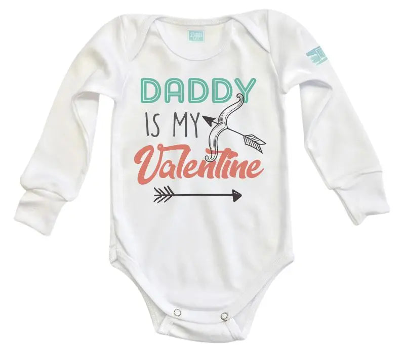 Body Bebé Daddy Is My Valentine - MarchanteMX