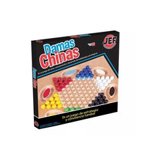 Damas Chinas Juego De Mesa Madera 60 Canicas Diako Jef - MarchanteMX