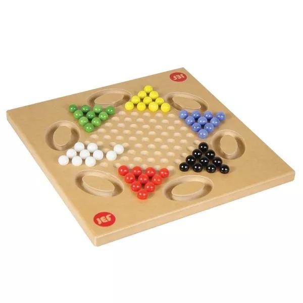 Damas Chinas Juego De Mesa Madera 60 Canicas Diako Jef - MarchanteMX