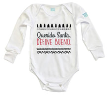 Body Bebé Querido Santa Define Bueno... - MarchanteMX