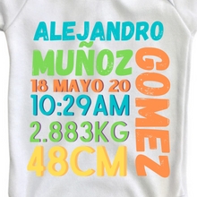 Body Bebé Recién Nacido NIÑO MOD 02 - MarchanteMX