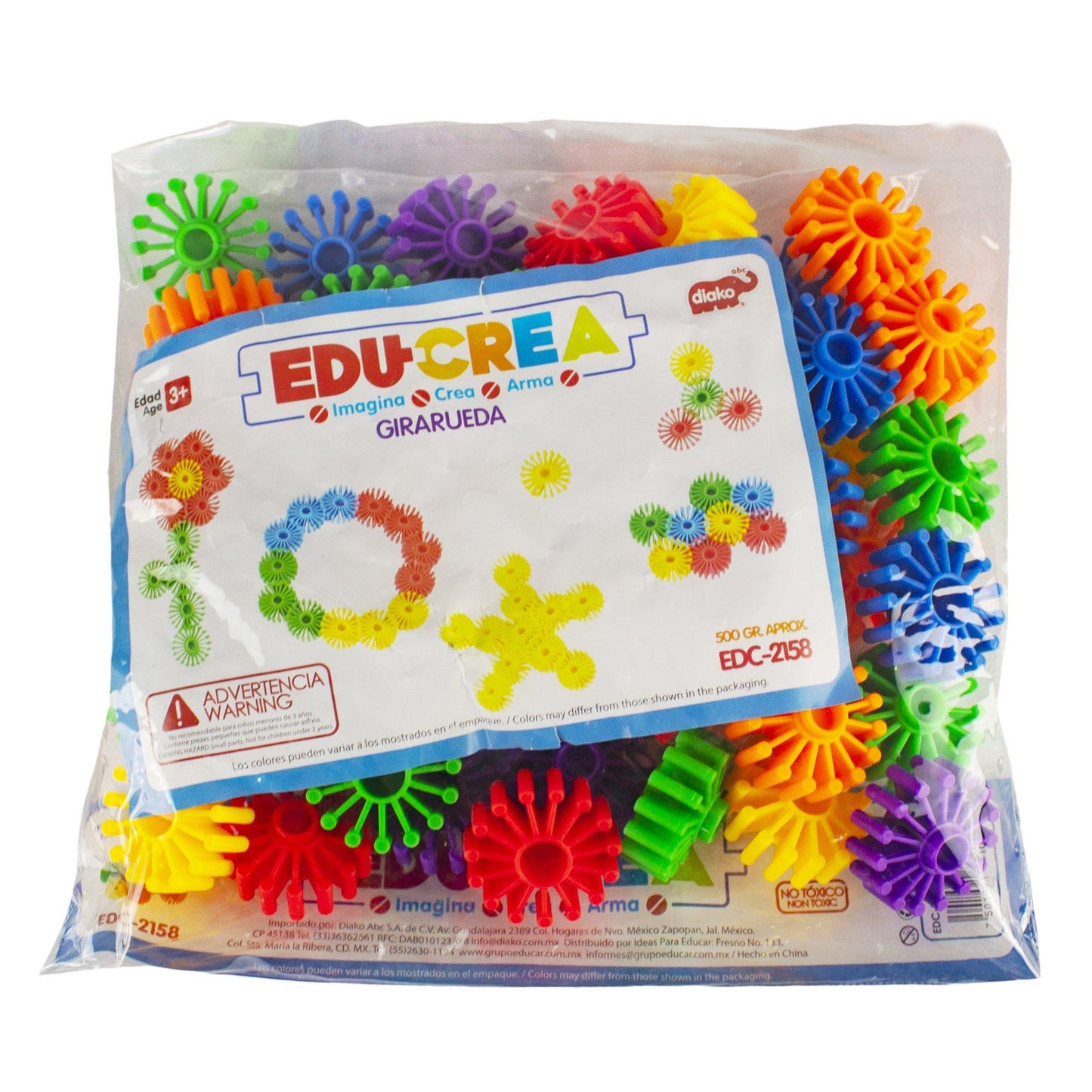 Girarueda 48 piezas Diako - MarchanteMX