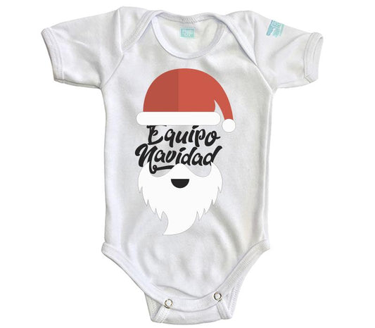 Body Bebé Equipo Navidad - MarchanteMX