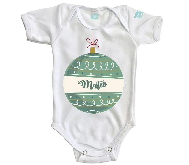 Body Bebé Esfera con Nombre Niño - MarchanteMX